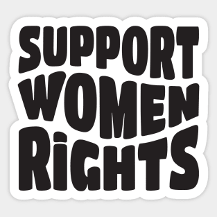 Support Women Rights Sticker